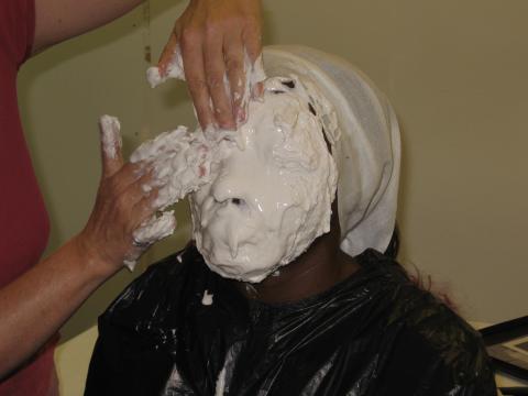 Face and hand casting using Alginate | process.arts